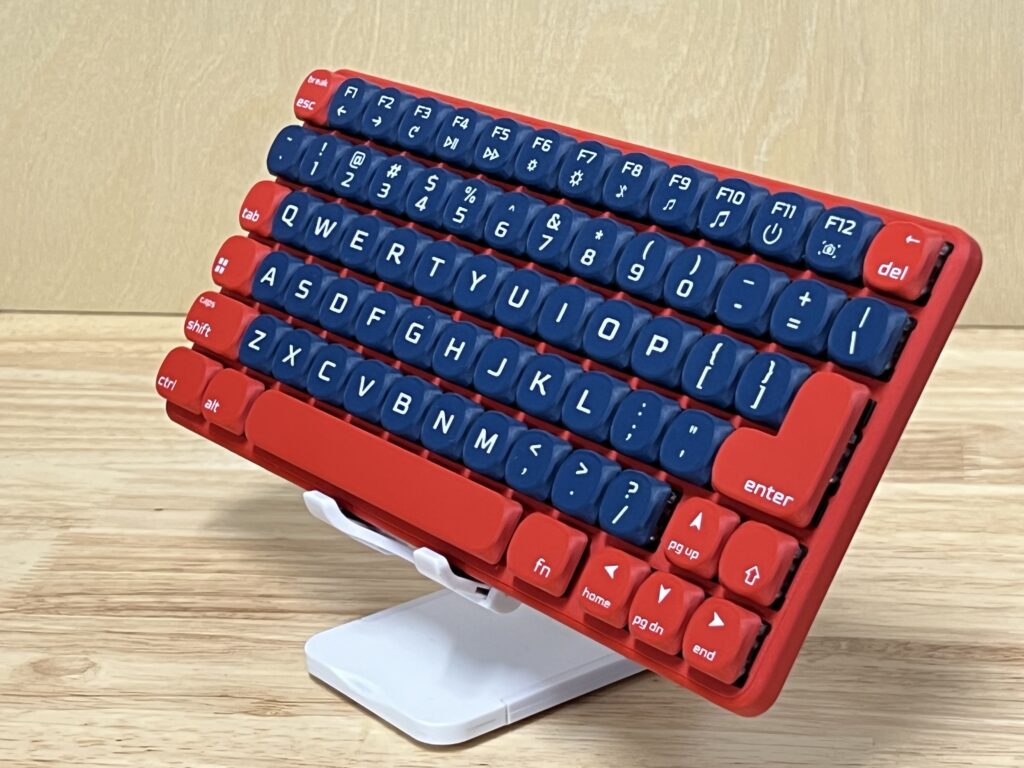 Mini Mighty Keyboard, Red, White and Blue