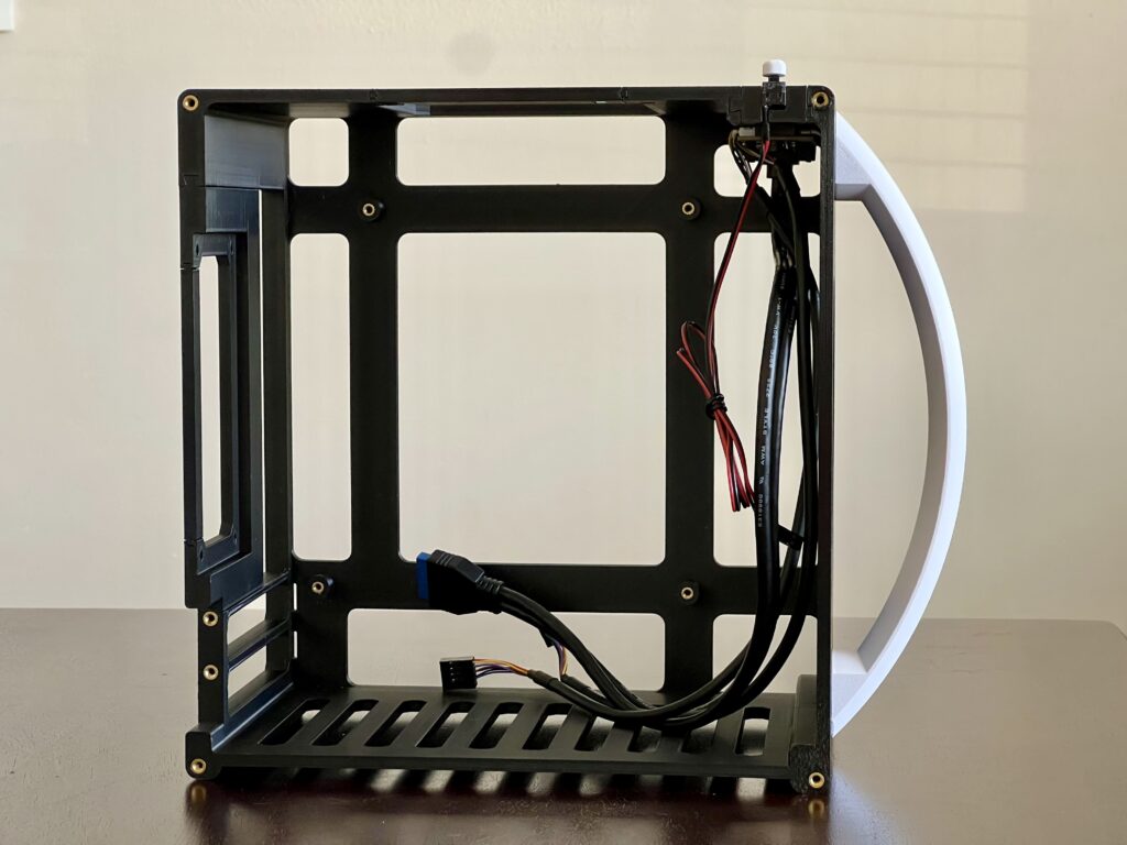 Mini Mighty Rig, Black and White — case, open frame