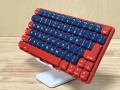 mini·mighty·kbd "Red, White and Blue"