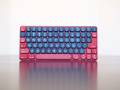 mini·mighty·kbd "Red, White and Blue"