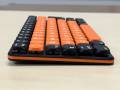 mini·mighty·kbd "Black Orange"